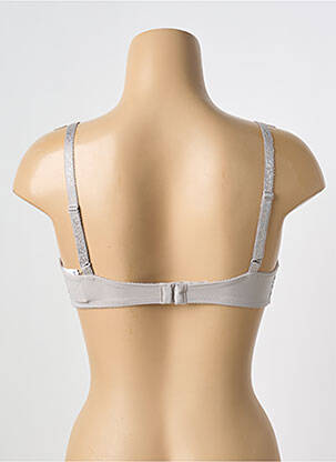 Soutien-gorge tissage dentelle haut soutien-gorge emboitant gris TRIUMPH femme
