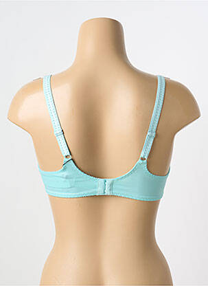 Soutien-gorge légère et transparente haut soutien-gorge emboitant bleu EMPREINTE femme