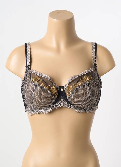 Soutien-gorge noir EMPREINTE pour femme