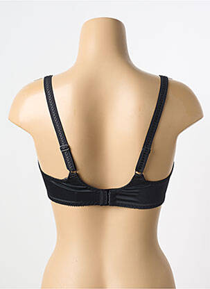 Soutien-gorge tissage dentelle haut soutien-gorge emboitant noir EMPREINTE femme