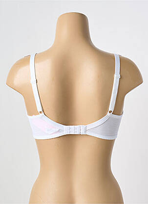 Soutien-gorge légère et transparente haut soutien-gorge emboitant blanc ANTIGEL femme