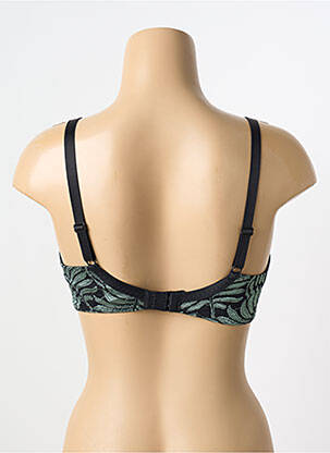 Soutien-gorge broderie haut soutien-gorge emboitant noir ANTIGEL femme