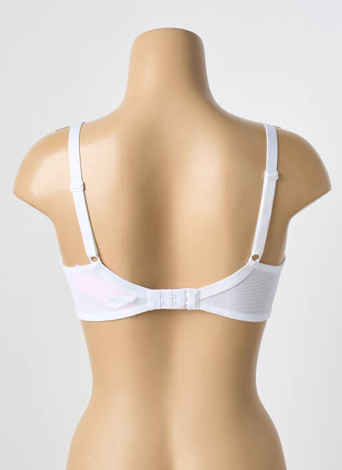 Soutien-gorge légère et transparente haut soutien-gorge emboitant blanc ANTIGEL femme