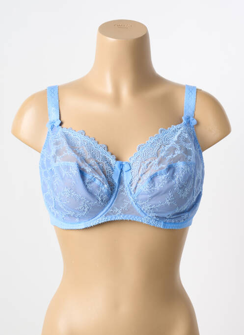 Soutien-gorge bleu EMPREINTE pour femme