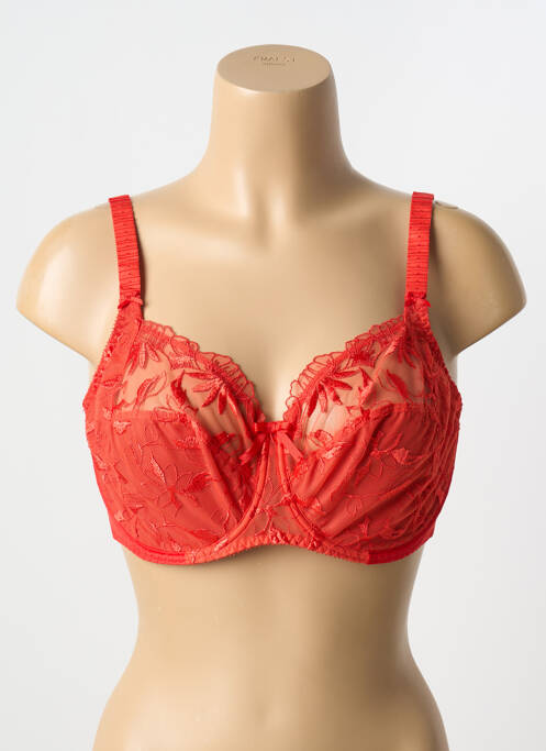 Soutien-gorge rouge EMPREINTE pour femme