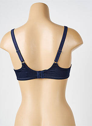 Soutien-gorge broderie haut soutien-gorge emboitant bleu EMPREINTE femme