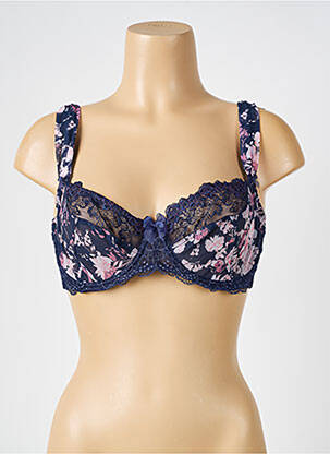 Soutien-gorge bleu EMPREINTE pour femme