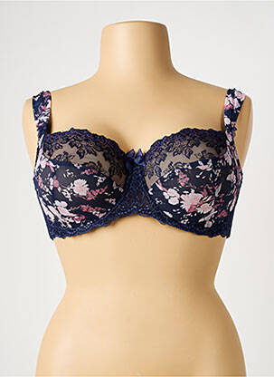 Soutien-gorge bleu EMPREINTE pour femme