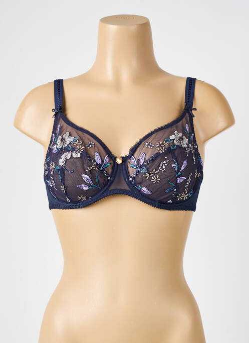 Soutien-gorge bleu EMPREINTE pour femme