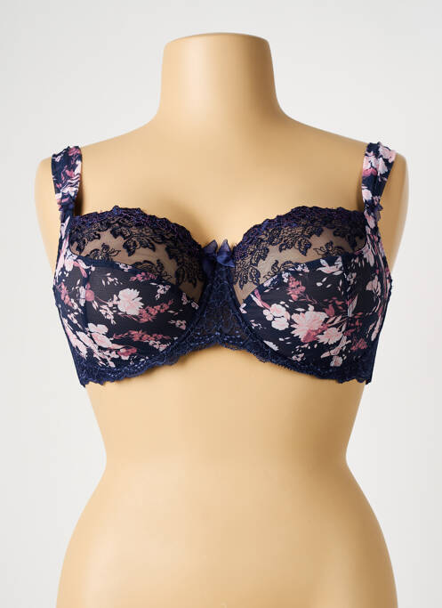 Soutien-gorge bleu EMPREINTE pour femme