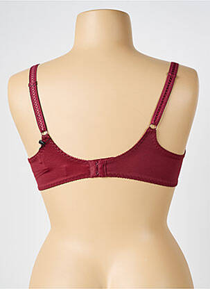 Soutien-gorge légère et transparente haut soutien-gorge emboitant violet EMPREINTE femme