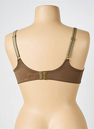 Soutien-gorge légère et transparente haut soutien-gorge emboitant vert EMPREINTE femme