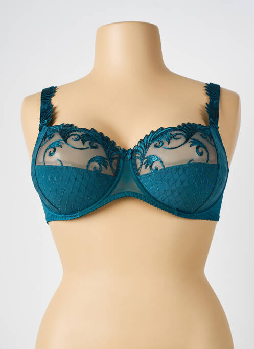 Soutien-gorge bleu EMPREINTE pour femme