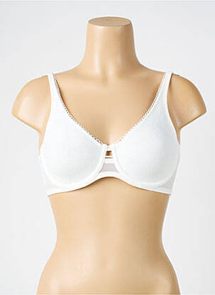 Soutien-gorge légère et transparente haut soutien-gorge emboitant blanc TRIUMPH femme