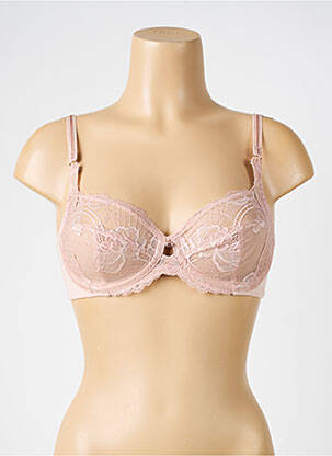 Soutien-gorge légère et transparente haut soutien-gorge emboitant rose TRIUMPH femme