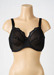 Soutien-gorge bretelle multi position haut soutien-gorge emboitant noir ANTIGEL femme