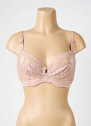 Soutien-gorge effet matière satinée haut soutien-gorge emboitant rose TRIUMPH femme