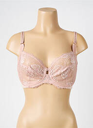 Soutien-gorge effet matière satinée haut soutien-gorge emboitant rose TRIUMPH femme