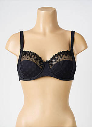 Soutien-gorge noir EMPREINTE pour femme