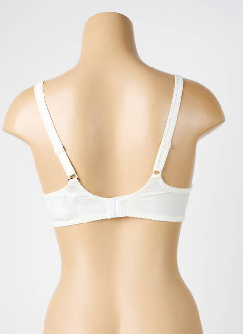 Soutien-gorge effet matière satinée haut soutien-gorge emboitant beige EMPREINTE femme
