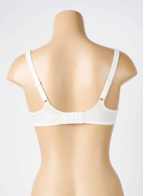 Soutien-gorge effet matière satinée haut soutien-gorge balconnet beige EMPREINTE femme