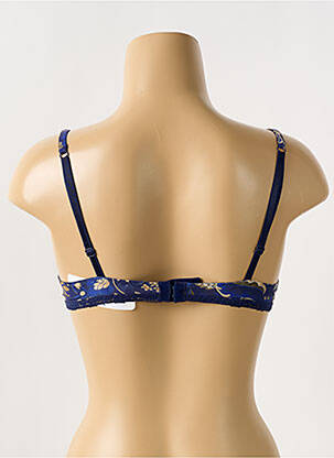 Soutien-gorge avec armature bleu ANTIGEL femme