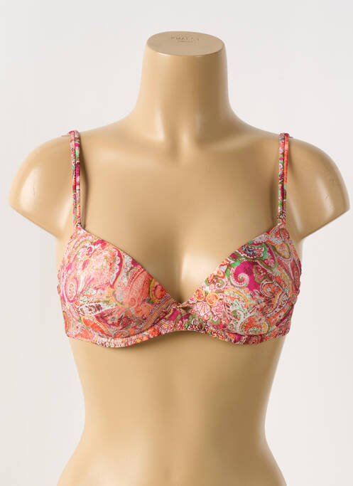 Soutien-gorge haut soutien-gorge moulé haut soutien-gorge moulé orange ANTIGEL femme