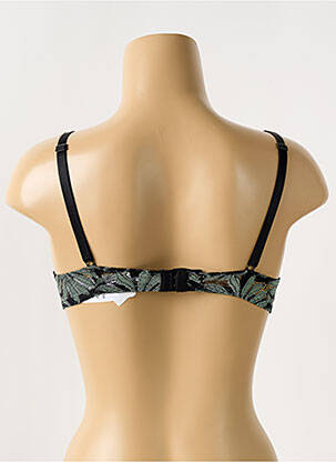 Soutien-gorge tissage dentelle haut soutien-gorge moulé noir ANTIGEL femme