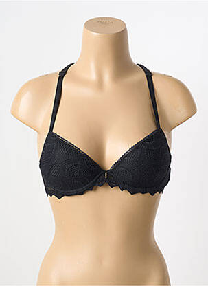 Soutien-gorge bretelle multi position haut soutien-gorge moulé noir ANTIGEL femme
