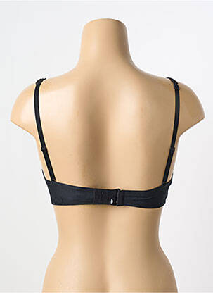 Soutien-gorge effet matière satinée haut soutien-gorge moulé noir SIMONE PERELE femme