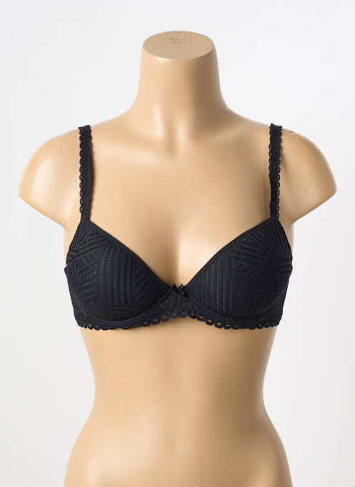 Soutien-gorge noir ANTIGEL pour femme