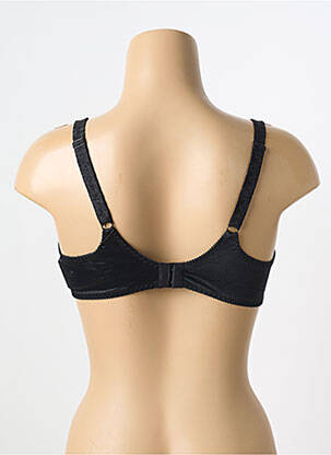 Soutien-gorge effet matière satinée haut soutien-gorge emboitant noir !OHO! femme