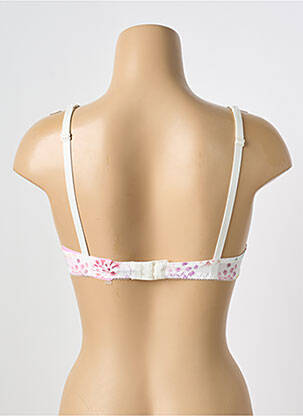 Soutien-gorge effet matière satinée haut soutien-gorge moulé beige ANTIGEL femme