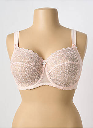 Soutien-gorge rose EMPREINTE pour femme