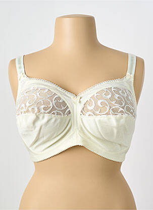 Soutien-gorge sans armature haut soutien-gorge emboitant jaune EMPREINTE femme