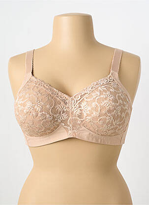 Soutien-gorge effet matière satinée haut soutien-gorge emboitant chair TRIUMPH femme