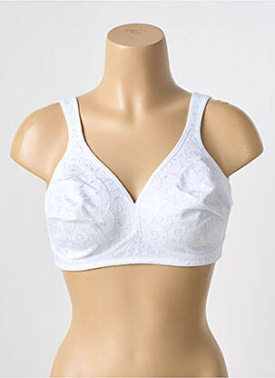 Soutien-gorge effet matière satinée haut soutien-gorge emboitant blanc TRIUMPH femme