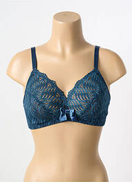 Soutien-gorge sans armature haut soutien-gorge emboitant bleu ANTIGEL femme
