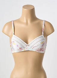 Soutien-gorge sans armature haut soutien-gorge emboitant beige ANTIGEL femme