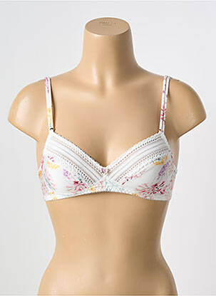 Soutien-gorge sans armature haut soutien-gorge emboitant beige ANTIGEL femme