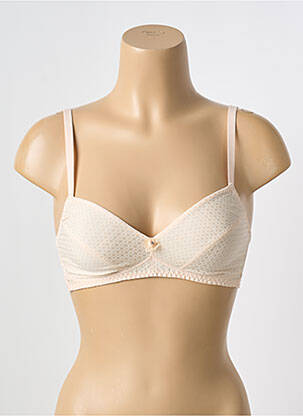 Soutien-gorge sans armature haut soutien-gorge balconnet rose ANTIGEL femme