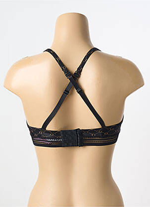 Soutien-gorge bretelle multi position bralettes noir ANTIGEL femme