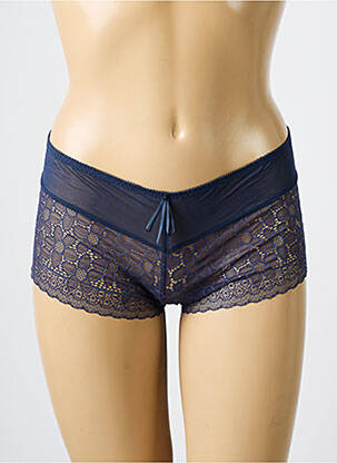 Shorty stretch bleu EMPREINTE femme