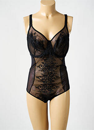 Body lingerie noir EMPREINTE pour femme