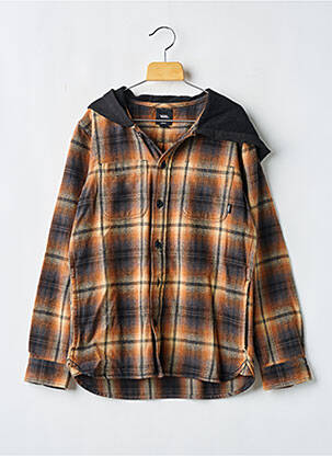 Veste casual coupe droite marron VANS enfant