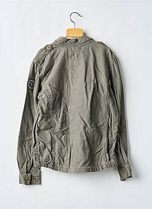 Veste casual poches vert LE TEMPS DES CERISES fille