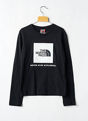 T-shirt manches longues manches longues noir THE NORTH FACE enfant