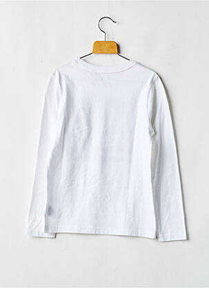 T-shirt manches longues manches longues blanc TIMBERLAND garcon