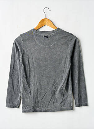 T-shirt manches longues manches longues gris PETROL INDUSTRIES garçon