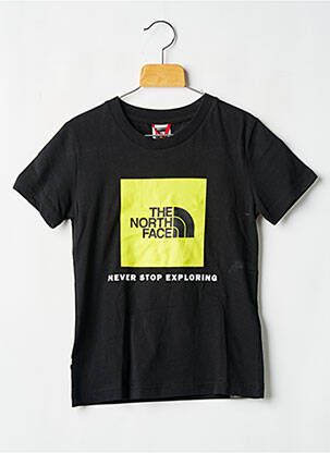 T-shirt coupe droite manches courtes noir THE NORTH FACE garcon